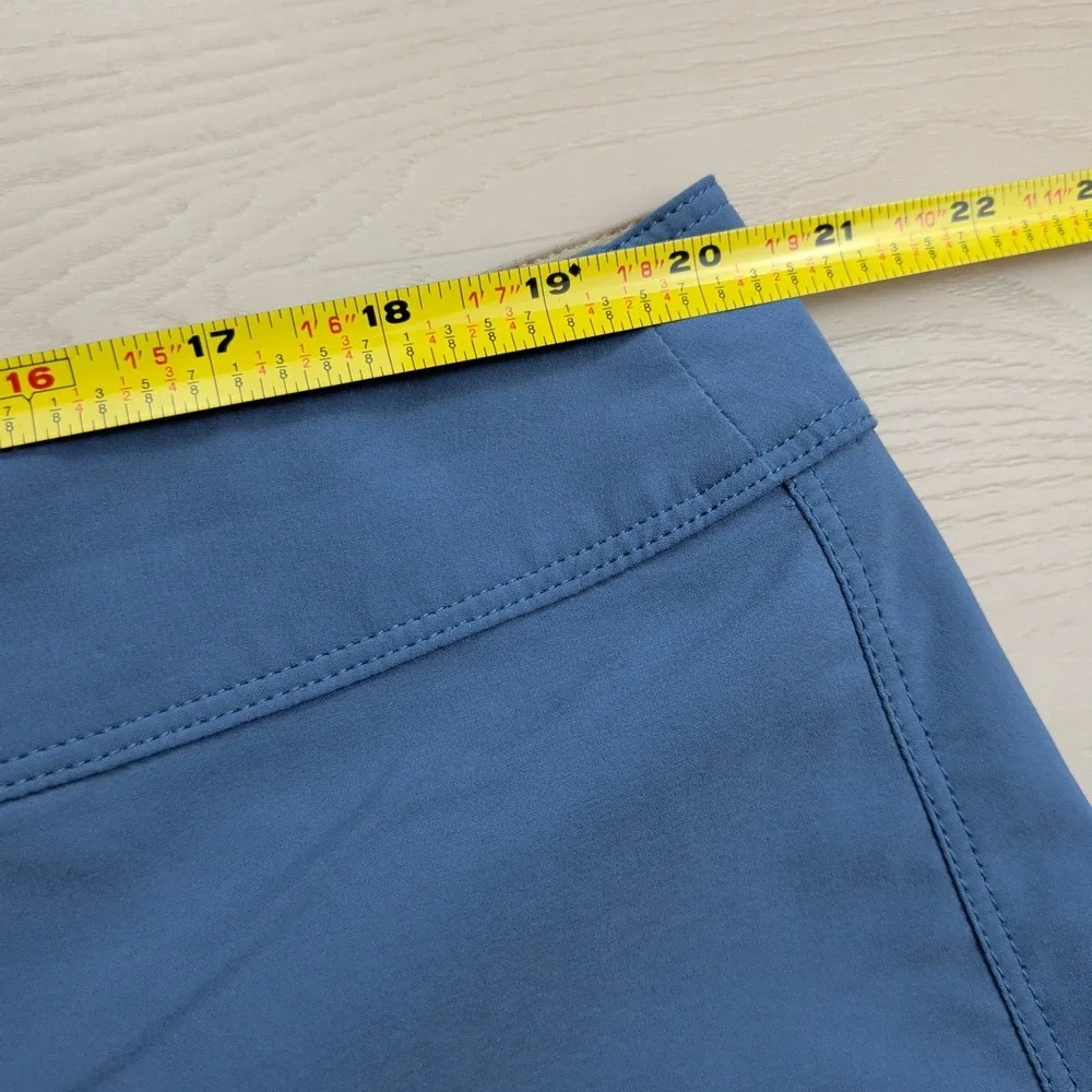Patagonia Stretch Hydropeak Board Shorts Mens 40 Light Blue Beach Surf Beach‎